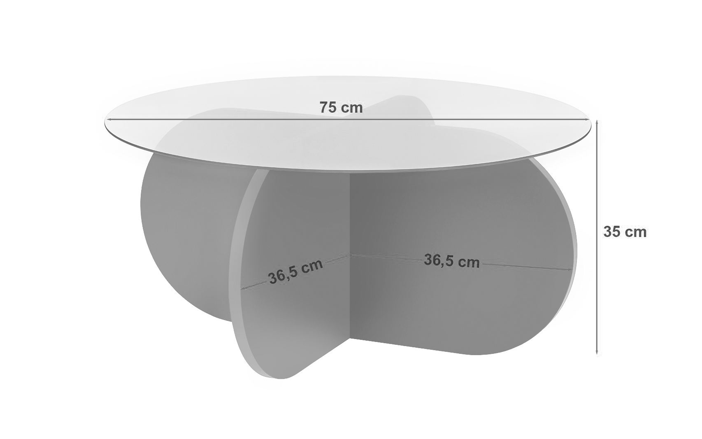 Masuta de cafea Veta, negru  2